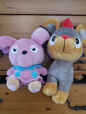 Pokemon Plush Detective Pikachu Snubull And Randon Litloe From Local Anime Shop.